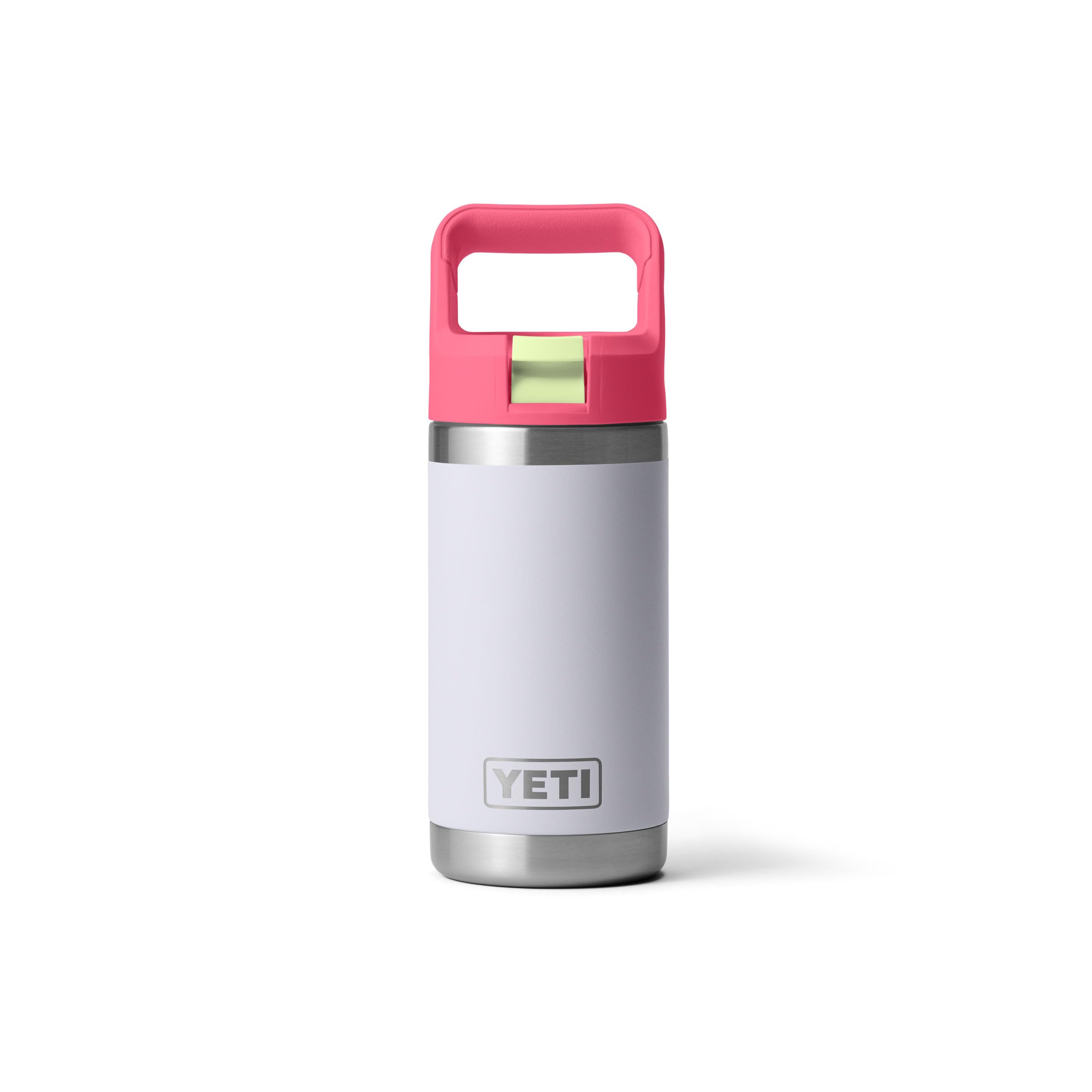 YETI Rambler Jr. 12 oz Kids Bottle ピンク Amazon.com: YETI Rambler Jr. 12 oz Kids Bottle, with Straw Cap